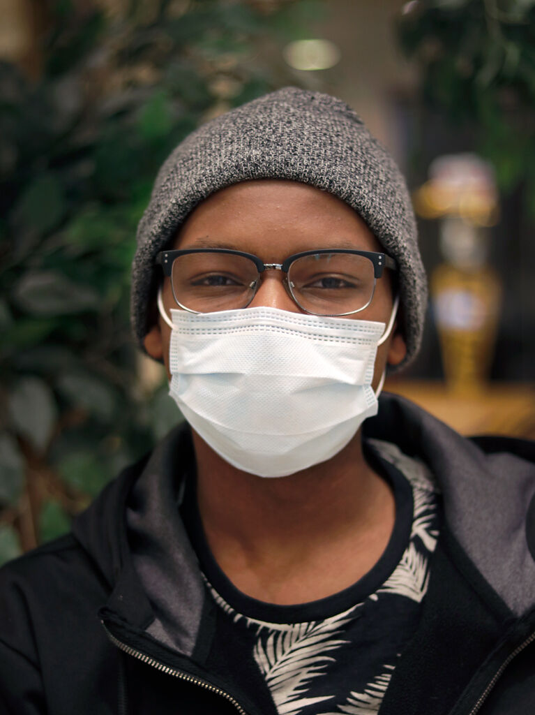 MU sophomore Joshua Mills poses for a portrait